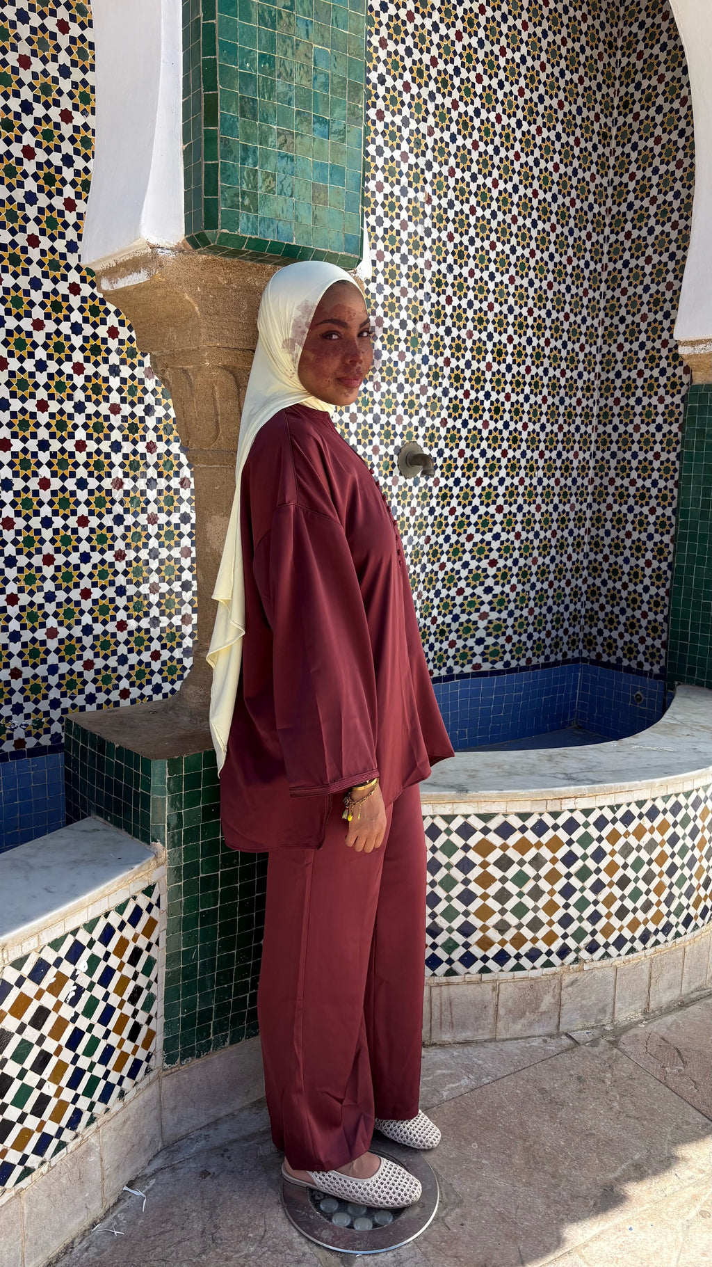 Ensemble OJAYAH bordeau