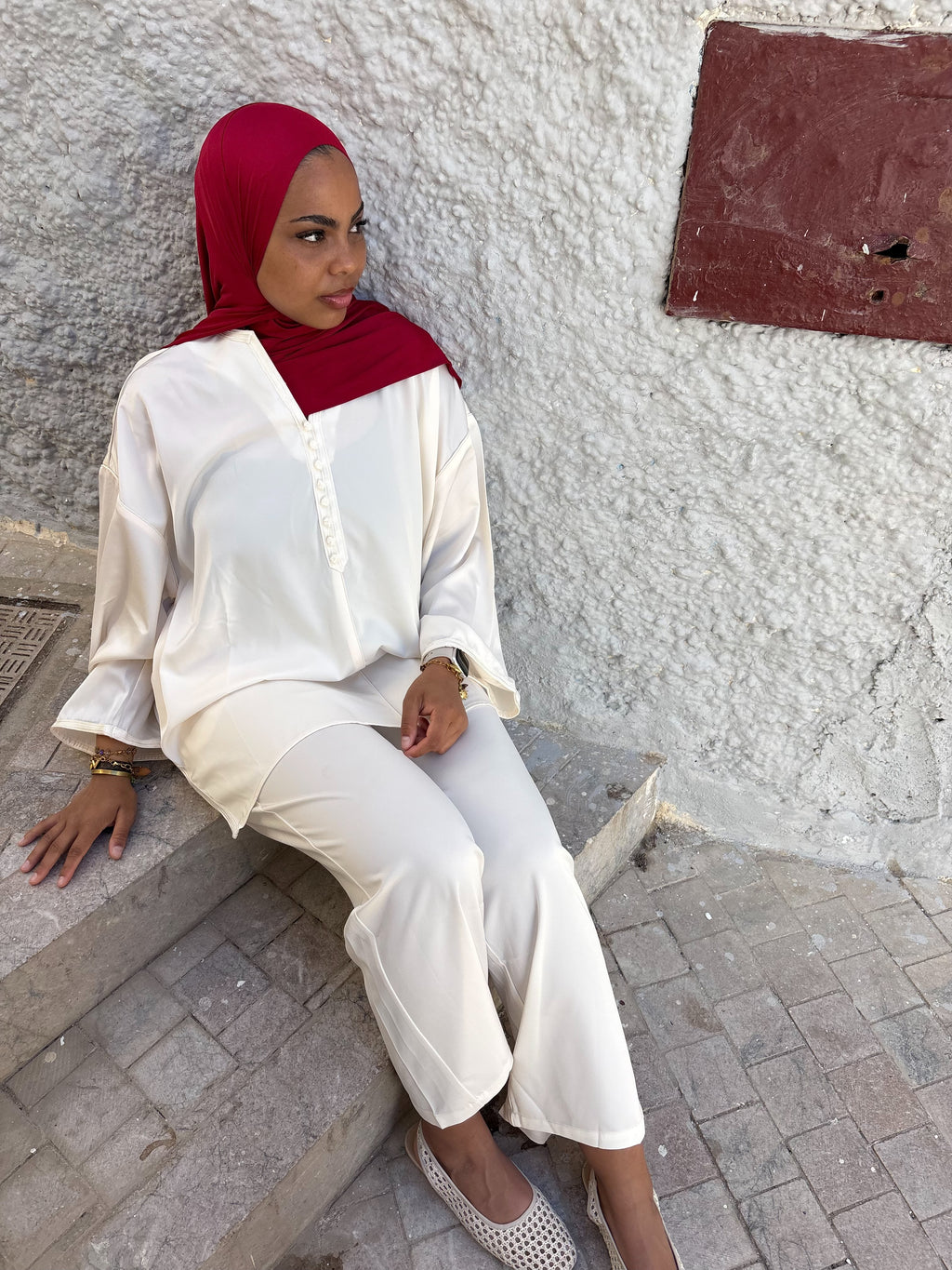 Ensemble OJAYAH blanc