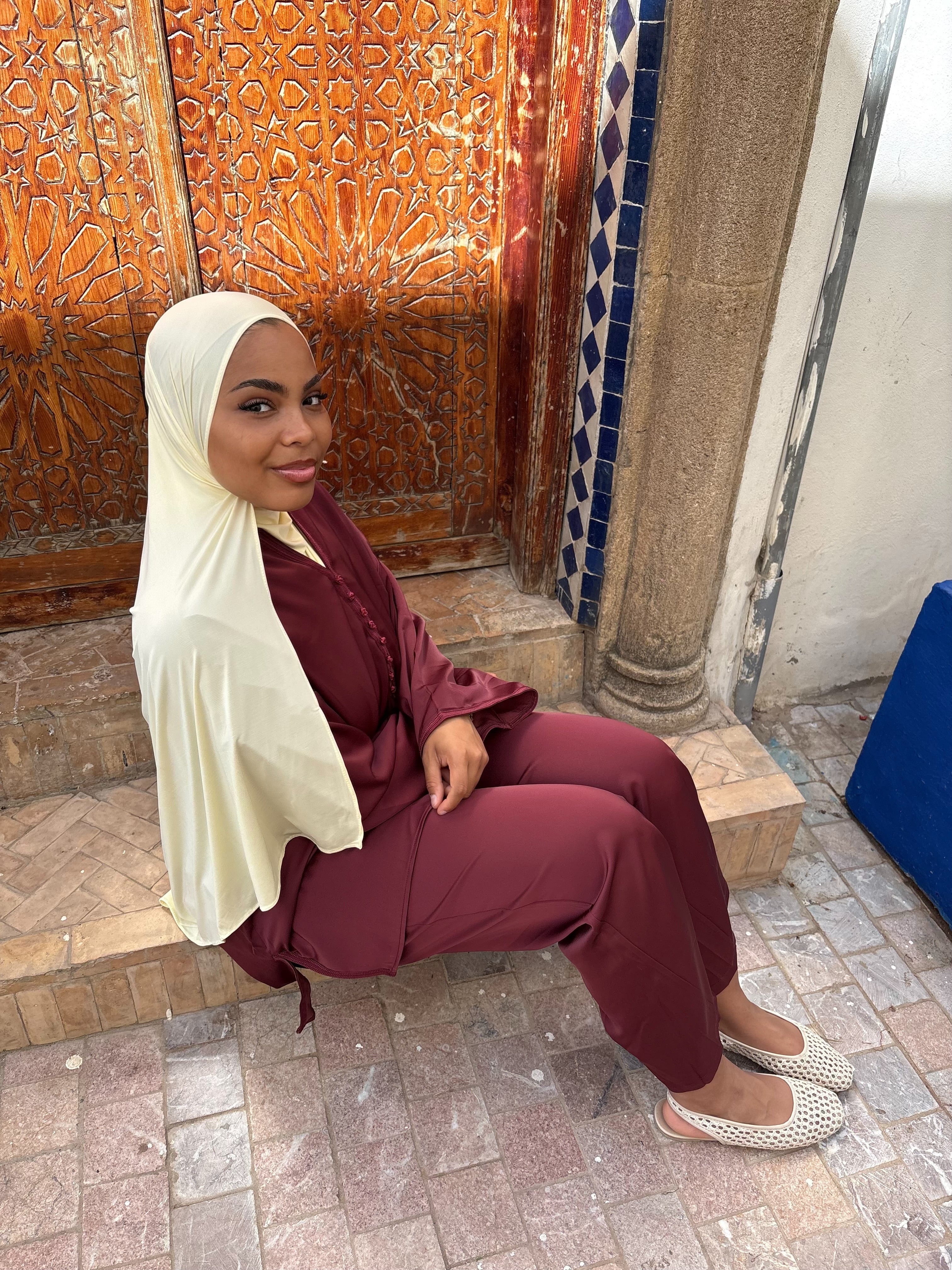 Ensemble OJAYAH bordeau